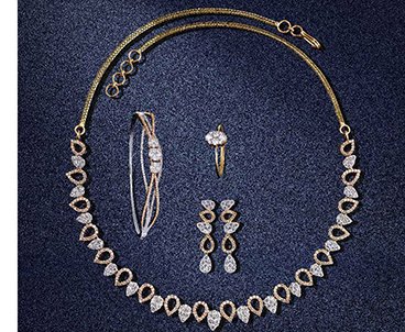 Ziah Diamond Jhumkas diamond earrings