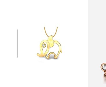 For kids gold pendants