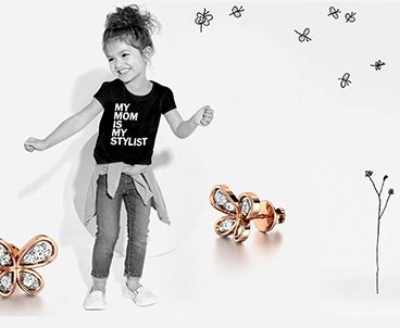 For kids gold pendants