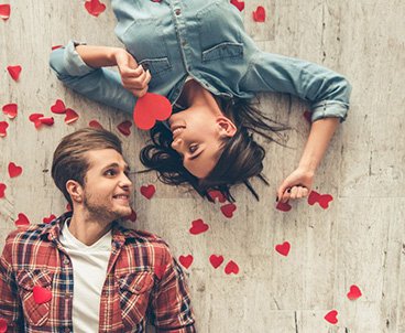 Valentine gold rings for women