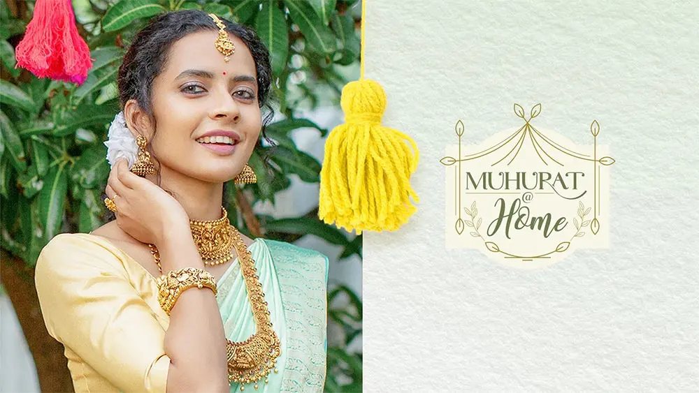 Temple Jewellery Bridal set